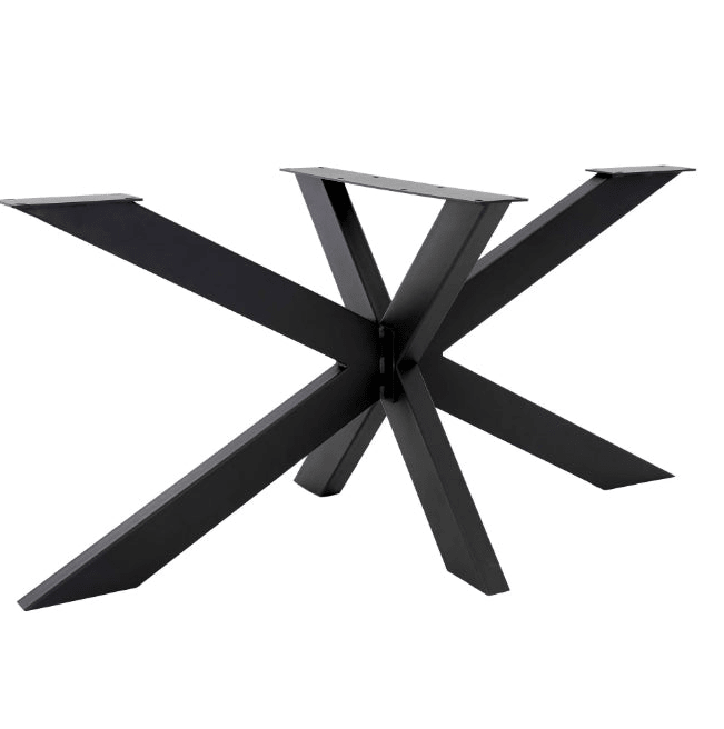 Set masa cu scaune bucatarie, dining, living, sufragerie, blat din lemn cu picioare metalice, scaune husa catifea gri, 4 persoane, Lavinia - BUZ.RO