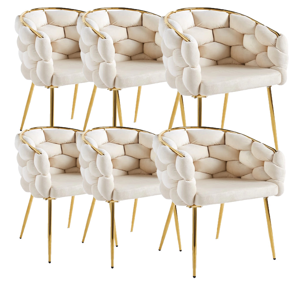 Set scaune bucatarie/living/dinning, cu picioare metalice, husa catifea