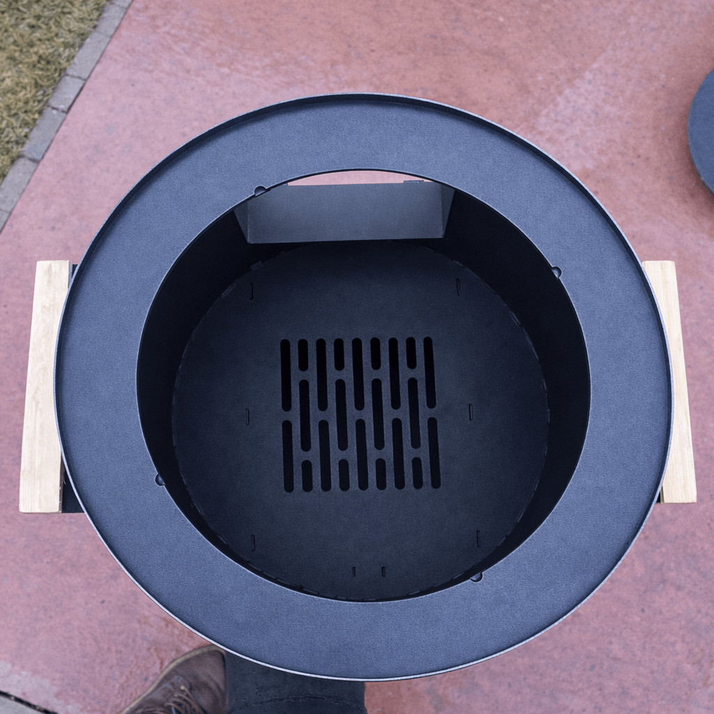 Soba pe lemne|4 in 1 |Plita Godin| Gratar Gradina|Ceaun|Disc - BUZ.RO