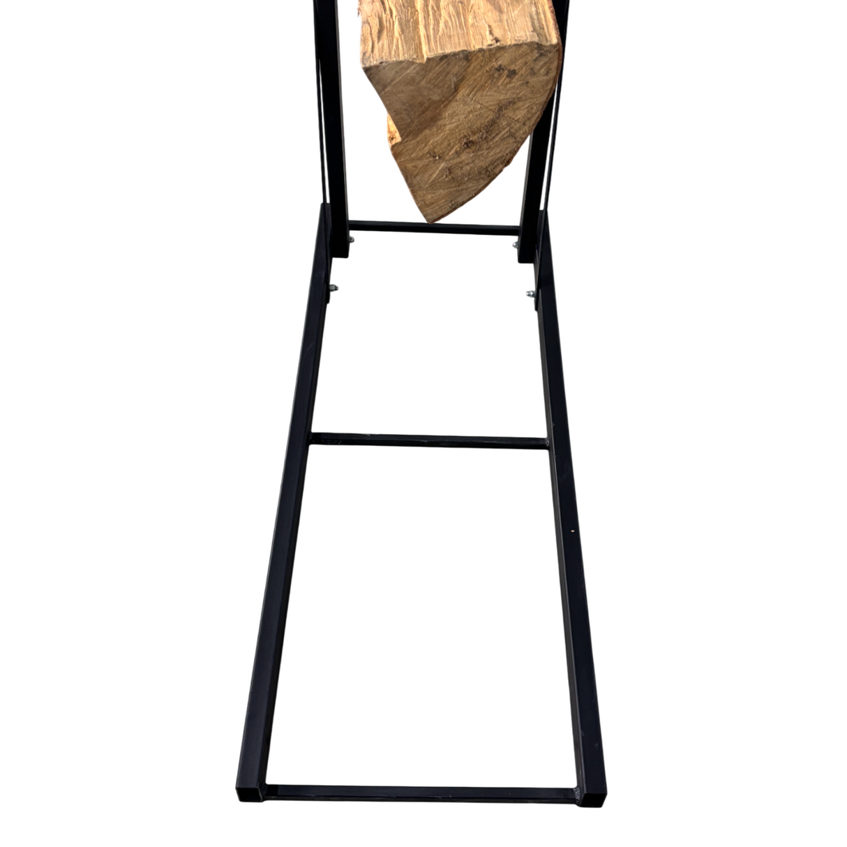 Suport pentru taiat lemne/ busteni, metal, pentru drujbe, 115x117 cm