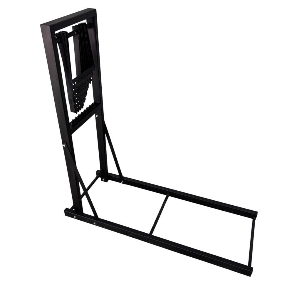 Suport pentru taiat lemne/ busteni, metal, pentru drujbe, 115x117 cm