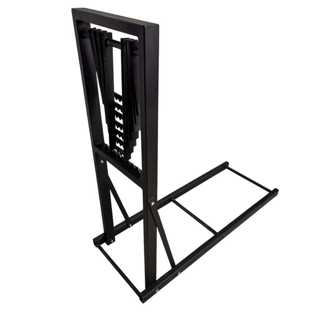 Suport pentru taiat lemne/ busteni, metal, pentru drujbe, 115x117 cm