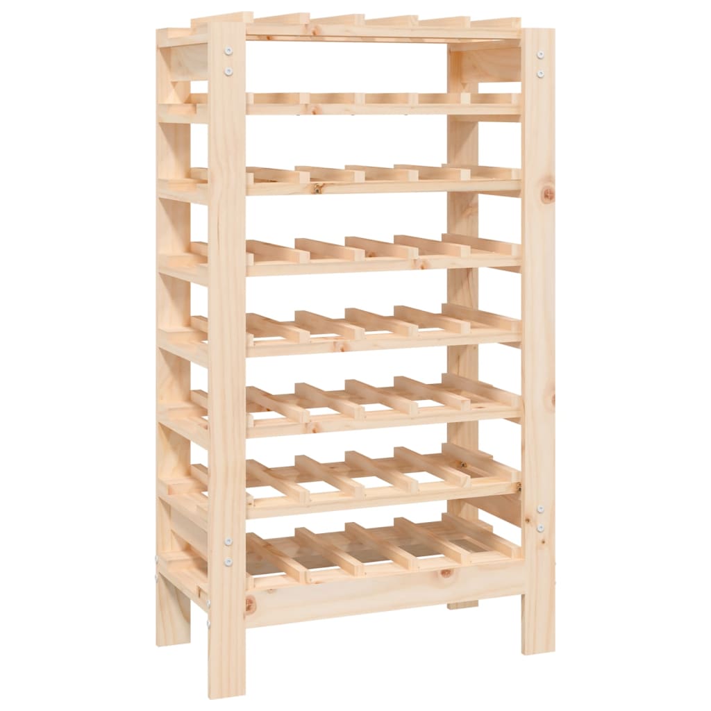 Suport sticle vin, raft vin pentru casa sau pivnita, beci, din lemn, rezistent, 40 sticle,: 61,5 x 30 x 107,5 cm - BUZ.RO