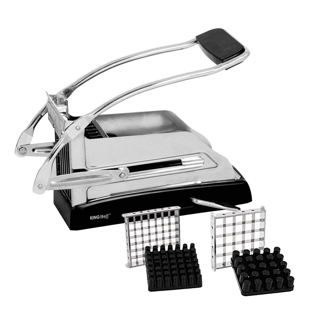 Taietor cartofi pai prajit| feliator cartofi| manual| inox| 2 dimensiuni - BUZ.RO