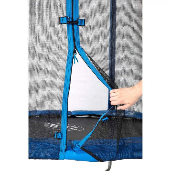 Trambulina cu plasa de protectie, din otel, maxim 170 de Kg, diametru 183 cm - BUZ.RO