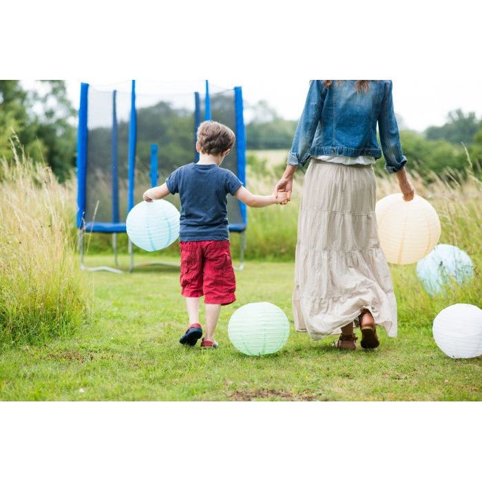 Trambulina cu plasa de protectie,din otel, maxim 200 de Kg, diametru 305 cm - BUZ.RO