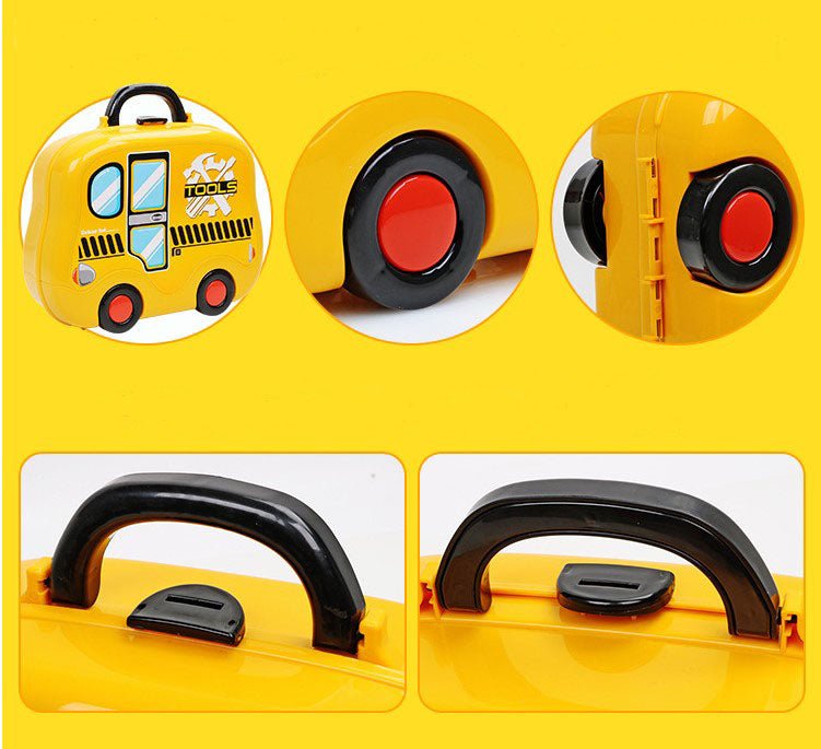 Trusa de scule mester pt copii cu cleste,chei si alte acceorii, 27 piese - BUZ.RO