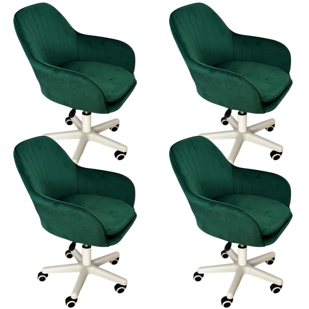 Scaun birou / set scaune birou, modern, din catifea, cu inaltime reglabila intre 50-60 cm