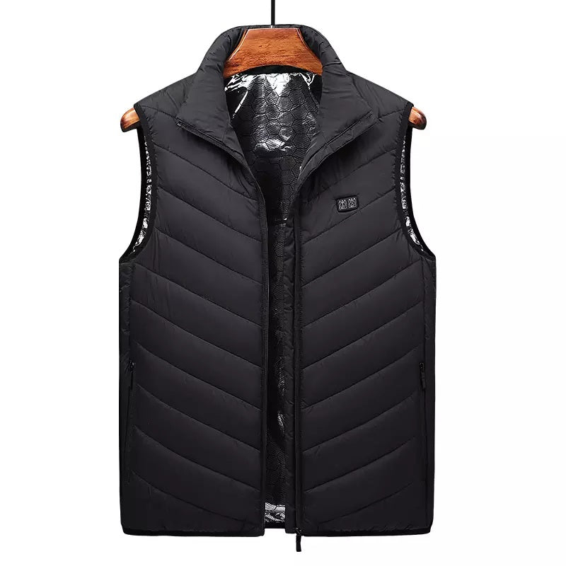 Vesta unisex cu incalzire, 3 nivele temperatura, USB incorporat XXXL