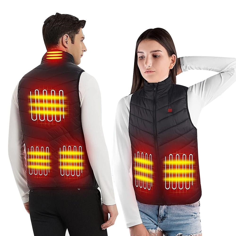 Vesta cu incalzire, termica, 3 nivele temperatura, USB incorporat, XXL, Unisex - BUZ.RO