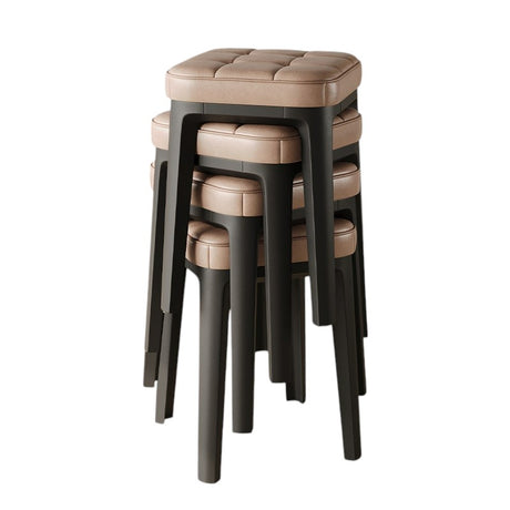 Set scaune, Scaun bucatarie taburet 4/6 bucati, stivuibile, living, dinning, hol