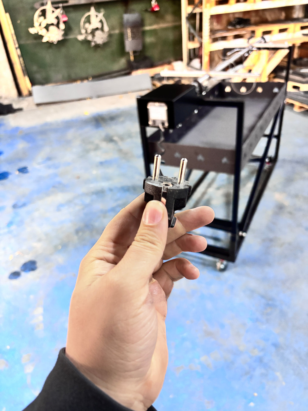 Protap Rotisor inox ,electric profesional 100 kg , porc ,purcel,vitel,berbecut,berbec ,cu focar reglabil, 160 cm x 60 cm