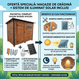 Casuta Depozitare Sopron / Magazie Exterior din Lemn