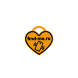 Medalion inteligent NFC Find-Me Amber Joy pentru caini si pisici