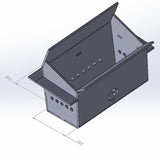 Creuzet centrala (focar)  otel  centrale/termoseminee pe peleti intre 18KW si 40KW - Fornello, Koph, Sonotec