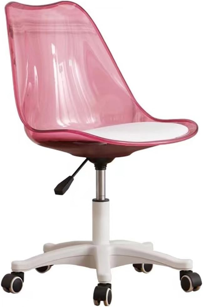 Scaun de birou, modern, cu spatar transparent, inaltime reglabila intre 40-50 cm