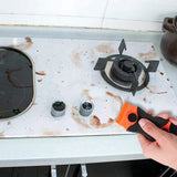Racleta Plita, Cuptor și Sticla – Oțel Inoxidabil + Plastic, cu Lame de Schimb