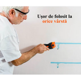 Racleta Plita, Cuptor și Sticla – Oțel Inoxidabil + Plastic, cu Lame de Schimb