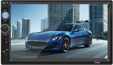 Navigație auto touchscreen Golf 4 / Polo MP5 Player 7010B cu cameră marșarier – Ecran 7 inch, MirrorLink, Bluetooth, compatibil Android & iOS, cu ramă inclusă