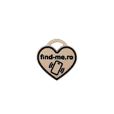 Medalion inteligent NFC Find-Me Sand Guardian pentru caini si pisici