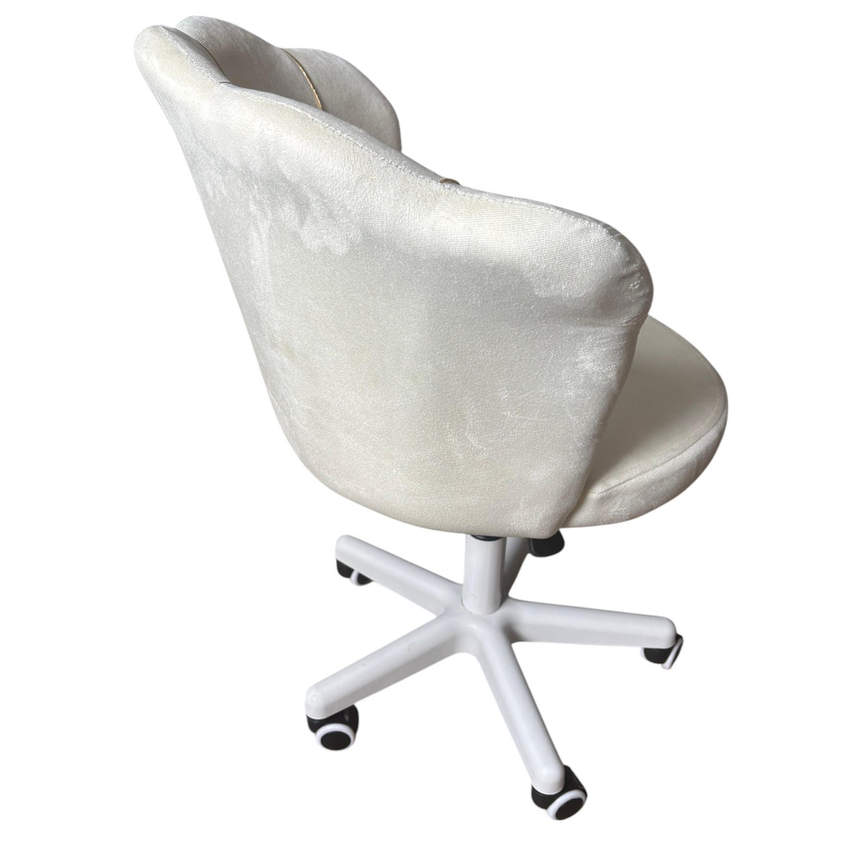 Scaun birou, modern, catifea, ergonomic, rotativ, inaltime reglabila intre 40-50 cm