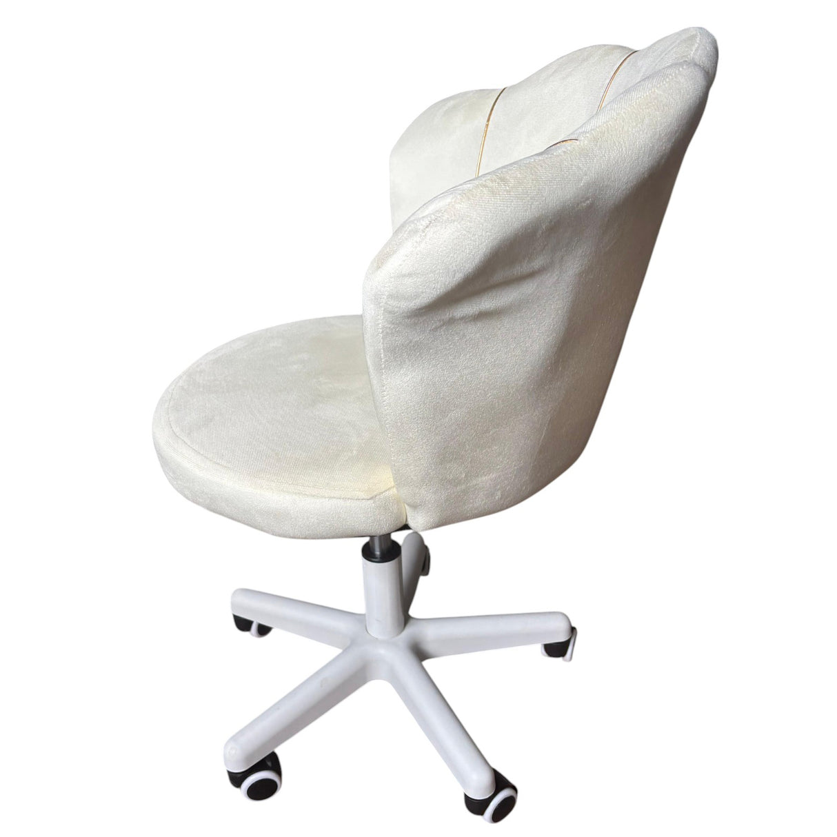 Scaun birou, modern, catifea, ergonomic, rotativ, inaltime reglabila intre 40-50 cm