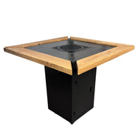 Gratar de  gradina  75x75 cm fire pit cu Plita 6, 8 sau 10 mm Otel dur