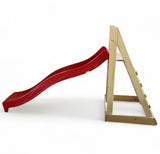 Complex joaca tobogan cu scarita de lemn, 2,2m lungime de alunecare, set joaca