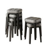 Set scaune, Scaun bucatarie taburet 4/6 bucati, stivuibile, living, dinning, hol