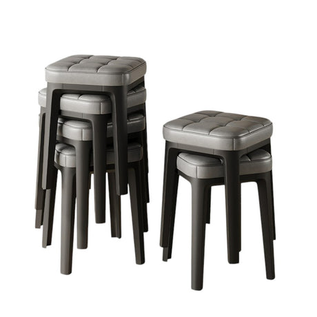 Set scaune, Scaun bucatarie taburet 4/6 bucati, stivuibile, living, dinning, hol
