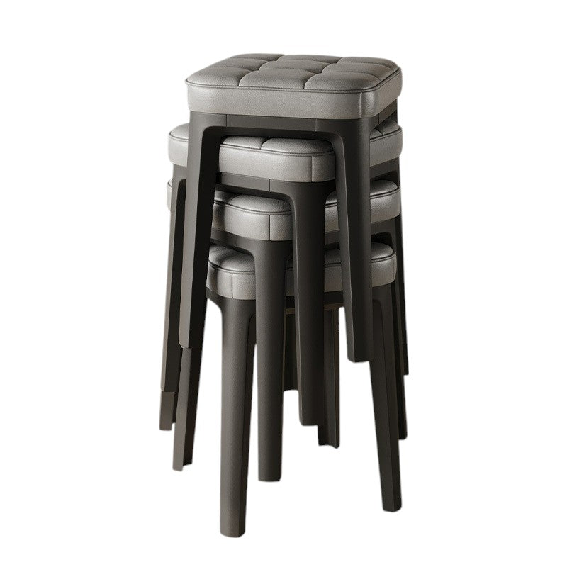 Set scaune, Scaun bucatarie taburet 4/6 bucati, stivuibile, living, dinning, hol