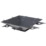 Sistem de prindere metalic pentru blat de lemn, coltare metalice firepit/gratar
