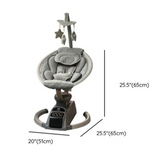 Leagan electric bebe, balansoar bebelusi, cu melodii, aplicatie monitorizare telefon,