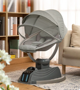 Leagan electric bebe, balansoar bebelusi, cu melodii, aplicatie monitorizare telefon,