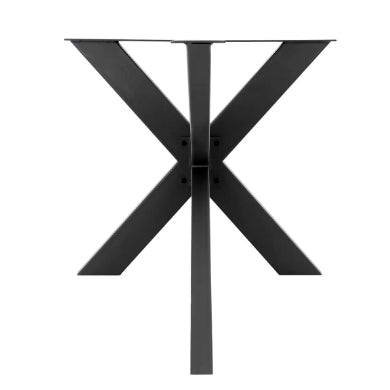 Picior metalic masa spider, negru, bucatarie/dining,  70x71x108cm