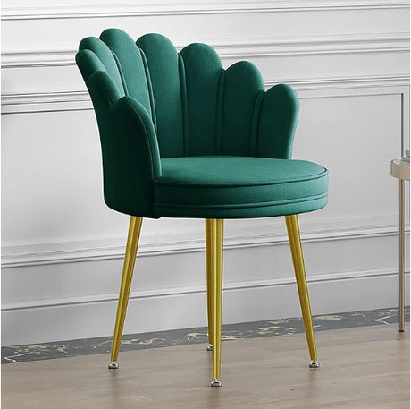 Scaun bucatarie, dining, tapitat, catifea, cadru metalic, elegant