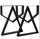Masa lemn de tei, cu picioare metal, 200x95x78 cm, Elisabeta