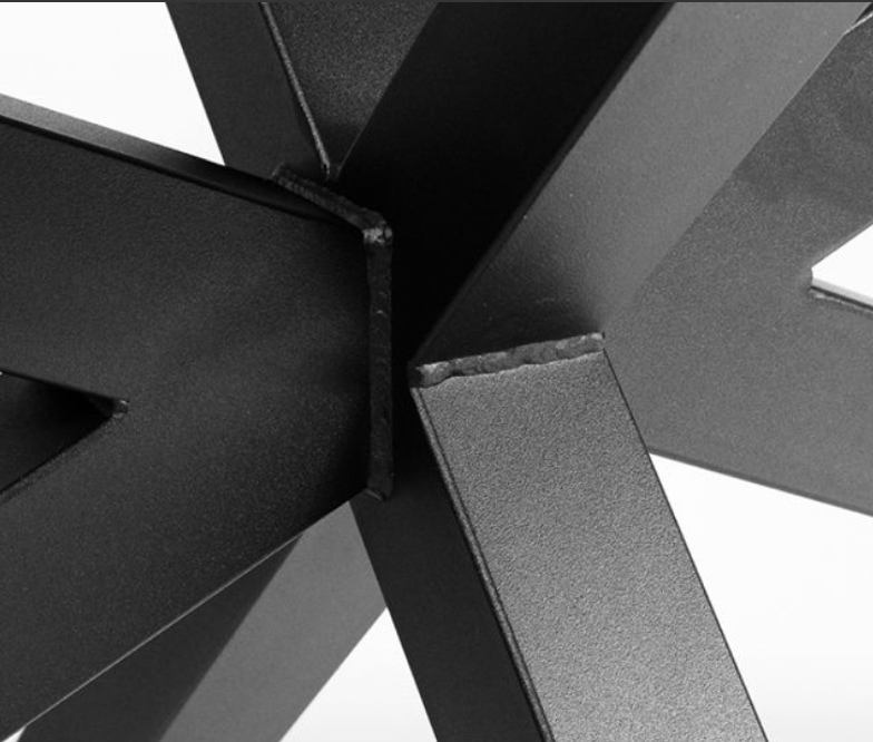 Picior metalic masa spider, negru, bucatarie/dining,  70x71x108cm