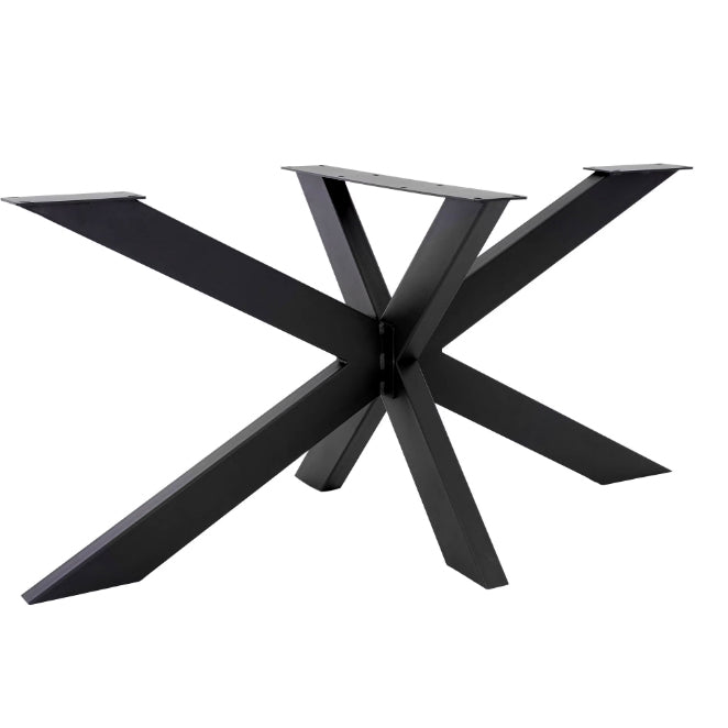 Picior metalic masa spider, negru, bucatarie/dining,  70x71x108cm