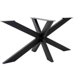 Picior metalic masa spider, negru, bucatarie/dining,  70x71x108cm