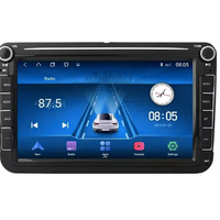 Mp5 player auto, navigatie, radio multimedia VW cu Mirroring Android/iOS, hărți offline, control pe volan, bluetooth 5.0