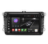 Mp5 player auto, navigatie, radio multimedia VW cu Mirroring Android/iOS, hărți offline, control pe volan, bluetooth 5.0
