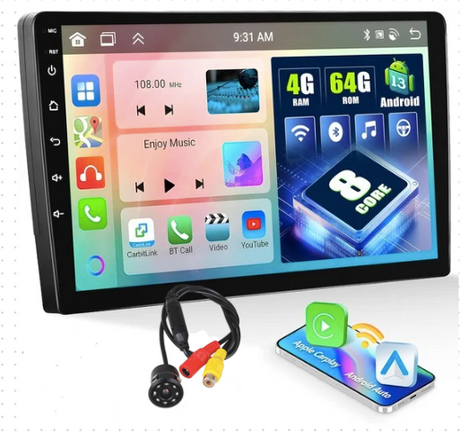 Navigatie auto android, radio DVD player Mp5, video, GPS, 9 inch, 2DIN, WiFi