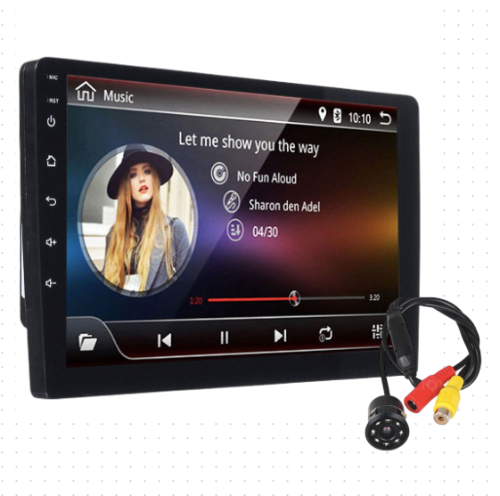 Navigatie auto android, radio DVD player Mp5, video, GPS, 9 inch, 2DIN, WiFi