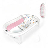 Cadita de baie pliabila cu perna detasabila, termometru si casca protectie urechi , reglabila 0-36 luni