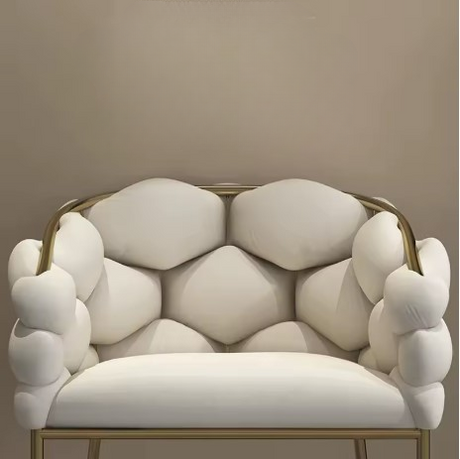 Scaun bucatarie, scaun dining, cu picioare aurii, 53x45x74 cm