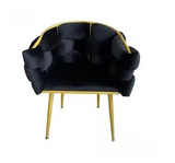 Scaun bucatarie, scaun dining, cu picioare aurii, 53x45x74 cm