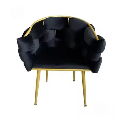 Scaun bucatarie, scaun dining, cu picioare aurii, 53x45x74 cm