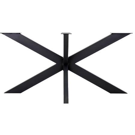Picior metalic masa spider, negru, bucatarie/dining,  70x71x108cm