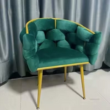 Scaun bucatarie, scaun dining, cu picioare aurii, 53x45x74 cm